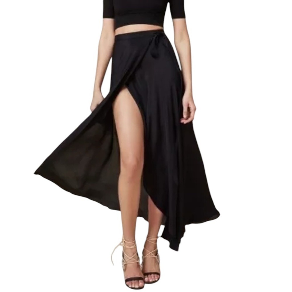 nwt reformation wrap skirt size xs